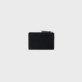 レザー2ポケットフラットバッグセット (Black)