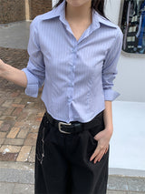 MULTI STRIPE SEMI SHIRT (2C)