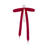Angora Drop Ribbon Keyring