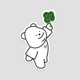 TUTEOGI Good Luck (removable Sticker) (5piece)