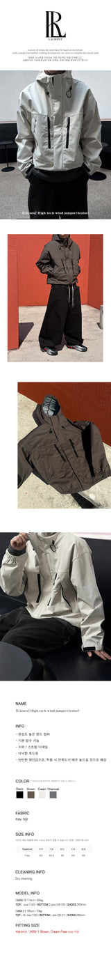 [Unisex] High tech wind jumper(4color)