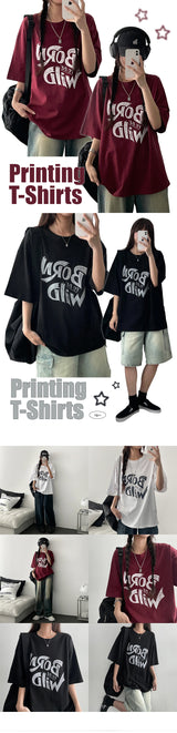 Two-bee short-sleeved T-shirt