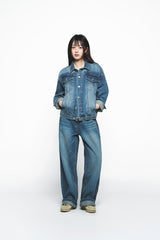 25FW ベロアトラックハイネックジャケット ブラック