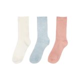 [3EA 1SET] PASTEL CLOUD SOCKS