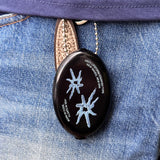 BORN IN CODE Starfish Coin Wallet Keyring (Black)