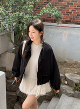 Again Basic Cotton Loose Fit V-neck Knit (5color)