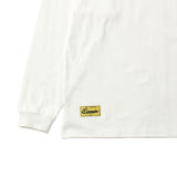 EXAMPLE カーシブサークルロゴビッグカーラー L/S TEE