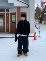 Ningur フリースベスト