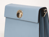 LUVEL shoulder mini leather bag / Pastel Blue