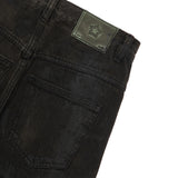 [ULKIN] Vintage Oil Washed Denim Pants_Black