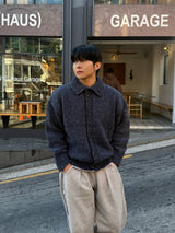 Eden high neck knit cardigan