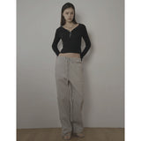 DAISY TOP-BLACK