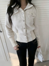 Cielo Classic Epaulet Slim-fit Jacket