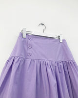 Pale Bloom Midi Skirt (3color)