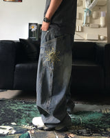 TC Side Pocket Ball Rune Denim Pants (3C)