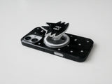 Black Kim huffin Face MagSafe Tok