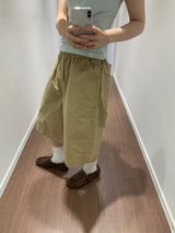 エッセンシャルバンディングバミューダパンツ (4color)
