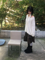 ラブNヘアマフラーニットウェア