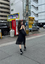 ベールラップスカート