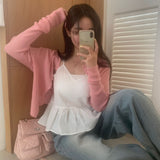 [BELLIDE MADE] Solve Round Rib Cardigan