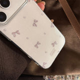 グリッター ダイヤモンド リボン iPhone ケース