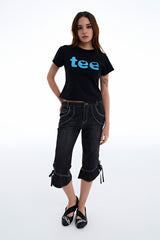 ミスティックタイプロゴTシャツ [Black]