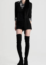 Bella check t-shirt