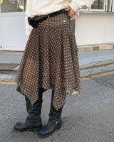 [ORIGINAL] Kia Unbalanced Layered Skirt