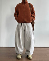 Gent Double Knee Curved Pants