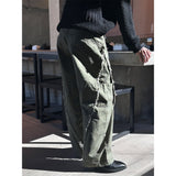 [Unisex] Low cutting wide pants(3color)