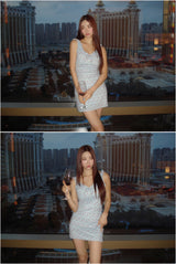 Someday Flower Sleeveless Dress