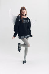 Candy Pleats Skirt (Black)