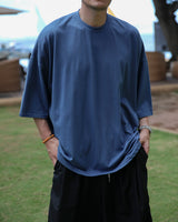NCB SEASONLESS OVERSIZED HALF TEE