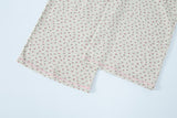 flower pants melange grey