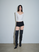 Dolman Sleeve Top White