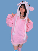 lovely sheep hood zip-up (기모)