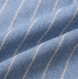 Summer Linen Stripe Banding Pants
