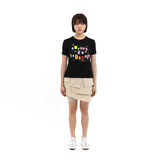 1/2 STICKERPACK TEE (BLACK)