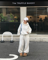 [BELLIDE MADE] fleece wide training setup