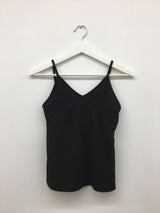 フローラルメッシュスリーブレス (3color)