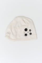 (W) Betty Button Beanie