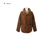 Manda Reversible Suede Fur Mustang
