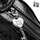  "Rebellious Love Concubine" Black Women's Handheld Shoulder Bag