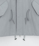 [unisex] ホームパー フード オーバー ボンバー ジャケット