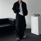  Suede Oversized Cropped Jacket (2 colors/DP745507666383)