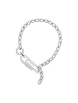 NO.583 [SILVER] CLIP RING NECKLACE
