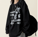 Odd Vintage Printed Boxy Long Sleeve Tee