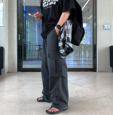 Kuiper Cargo Wide String Banding Pants