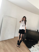 Pleated loose top