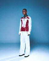 WEIGH-IN LONG SLEEVE (WHITE/RED)